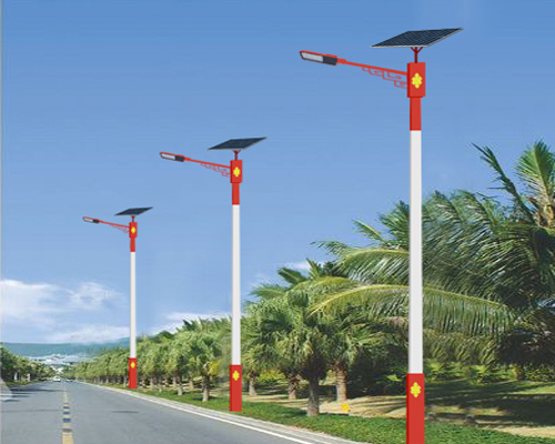 雄关区民族特色路灯