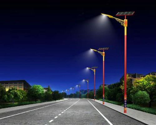 雄关区民族特色路灯