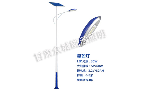 雄关区太阳能路灯核心技术参数解读